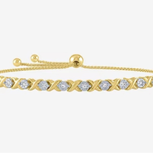 New Bolo Style Diamond Bracelet - Picture 2 of 3